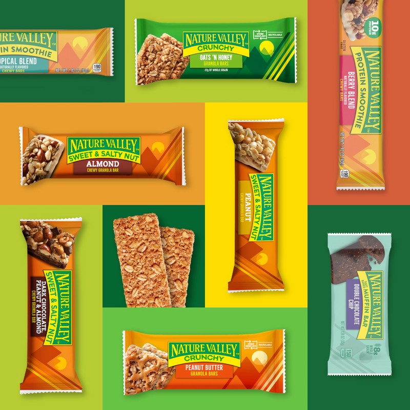Nature Valley Creamy Protein Bars, Cinnamon Almond Butter, 10g Protein