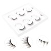 BIUDECO Natural Realistic Fake Lashes 6 Pack False Eyelashes Eyelash