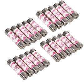 Nartel® BS1362 Fuse Cartridge 3 amp for UK plugs (Pack of 20)