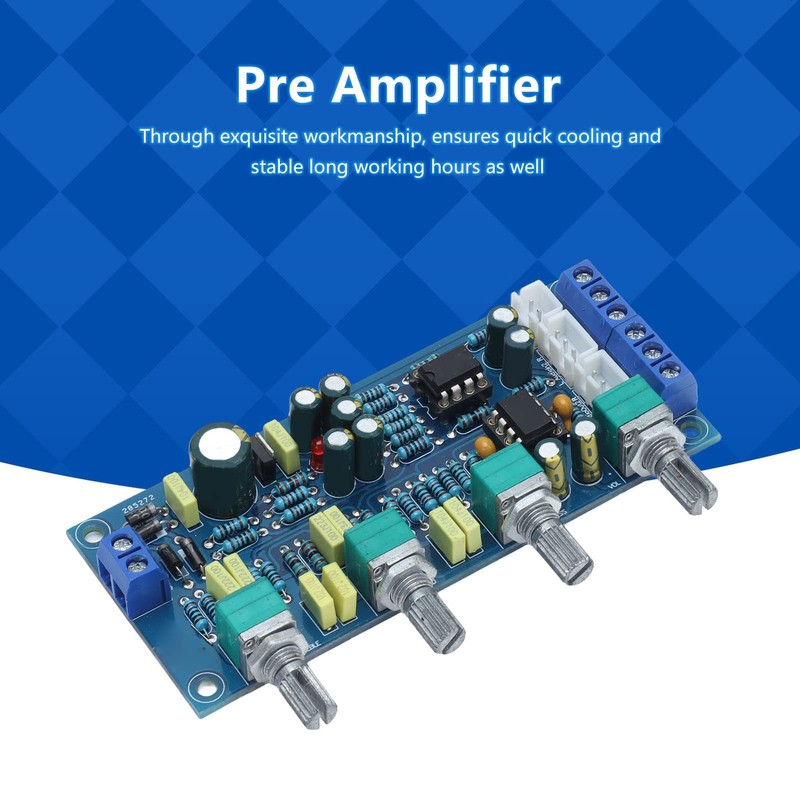 Tone Control Board, M3 Installation Hole Stable Working Preamp for