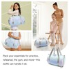 STELLE Women Gym Duffle Bags Girls Dance Bag Weekender Sports