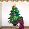 NANPENYO Felt Christmas Tree 2 Pack for Kids, 3.2ft DIY