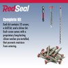 Velocity Concrete Screw Kit with RedSeal Moisture Barrier – Includes