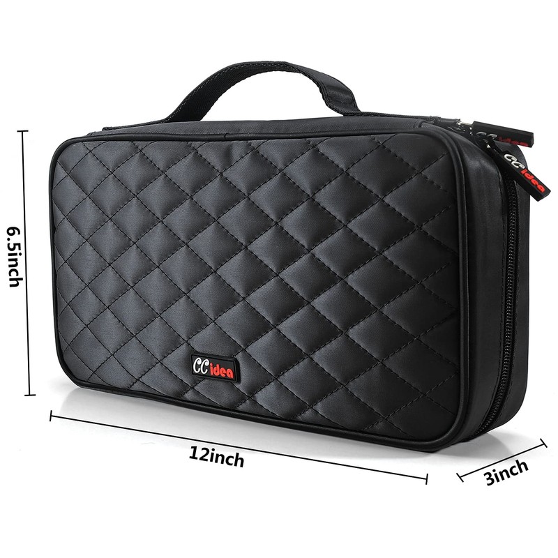 CCidea CD DVD Case Holder, Portable Disc Storage Wallet Binder,