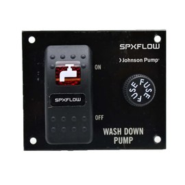 JOHNSON PUMP - SPX FLOW 82024 Wash Down Panel Switch, Black