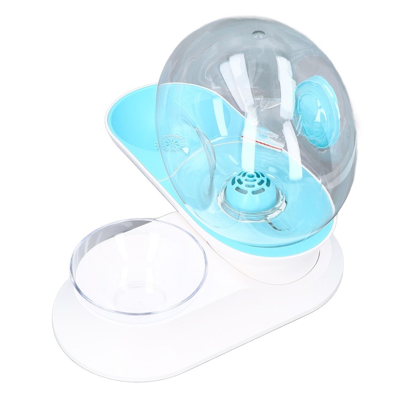 Pet Water Dispenser Food Feeder Cat Automatic Drinking Snail Shape