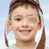 Nsxayiwe 15pcs adhäsive Augenflecken für Erwachsene Kinder, weiche Einweg -Atmungsfeindlichkeit