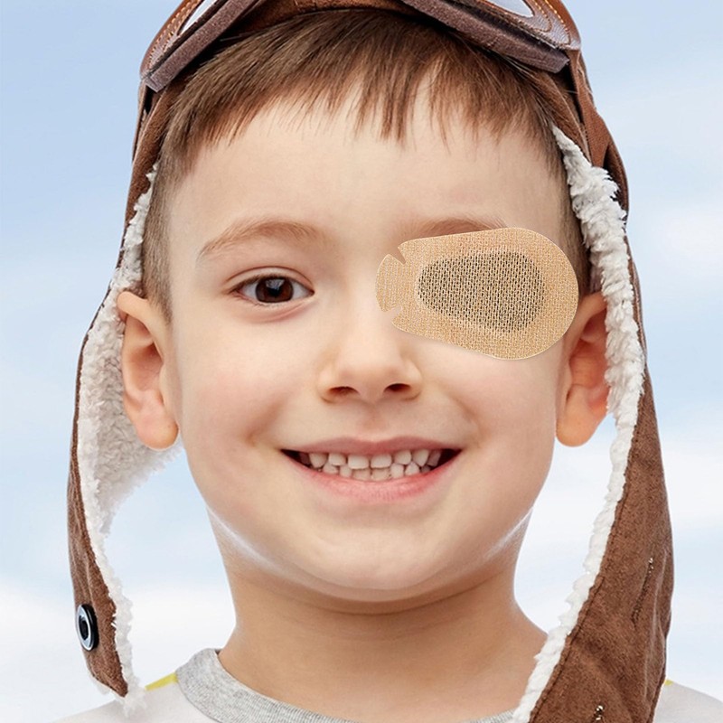 Nsxayiwe 15pcs adhäsive Augenflecken für Erwachsene Kinder, weiche Einweg -Atmungsfeindlichkeit