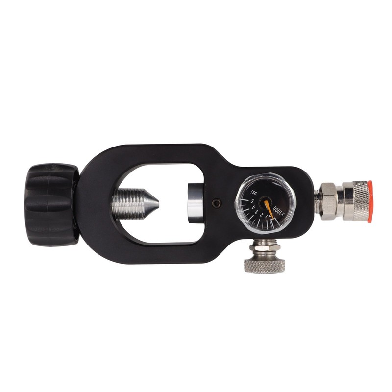 CO2 Cylinder Valve Tank Refill Adapter Good Sealing Leakage Proof