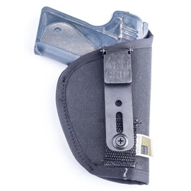 OUTBAGS USA (NCT31-BK-RH) - Nylon IWB Conceal Carry CCW Holster with Comfort Tab Sweat Guard & ULTICLIP. Made in USA. Family Owned & Operated.