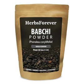 Herbsforever Babchi Powder 230g – Pure Psoralea Corylifolia Churna – Traditionally Used for Skin & Wellness Support – Non-GMO, No Additives – External & Internal Use – Lab Tested