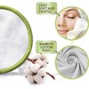 Lumbor37 Almohadillas Desmaquillantes Reutilizables, Pads Desmaquillantes De Algodon, Active Ecopads,