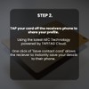 TAPiTAG NFC Tag + QR Contactless Digital Business Card Metal