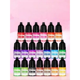 Set 20 Colorantes Líquidos Concentrados Para Velas 5 Ml