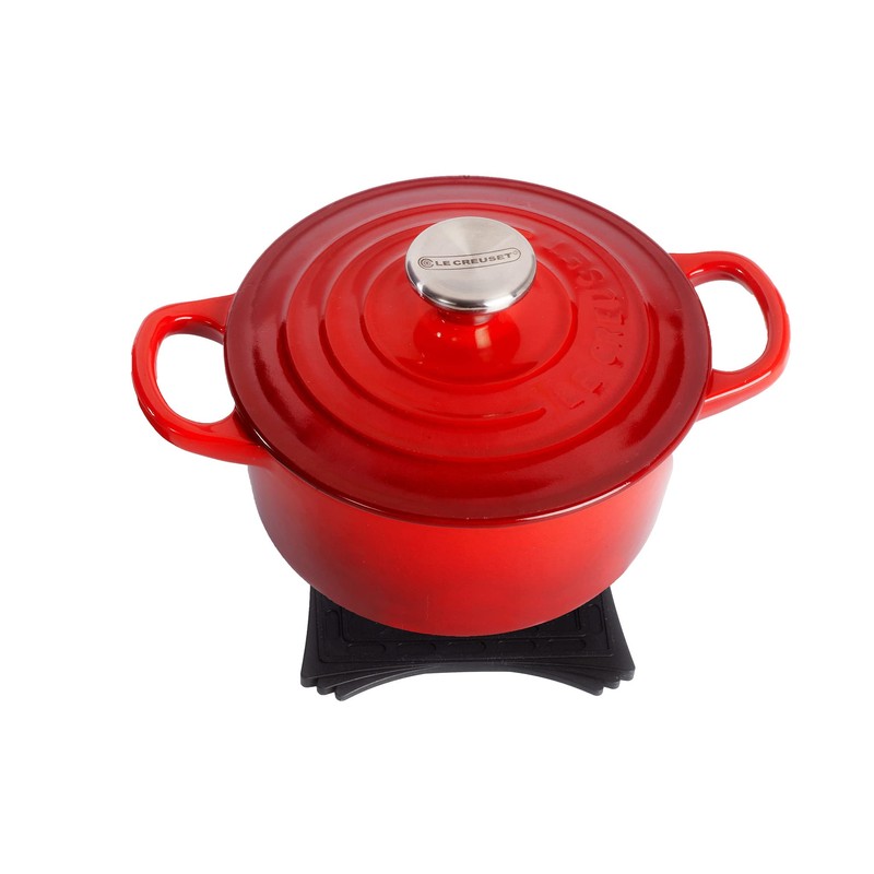 Le Creuset Magnetic Coaster, Set of 2, Black