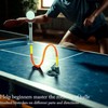 Aurorasports Table Tennis Trainer - Adjustable PVC Ping Pong Training