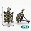 KGCGJVB 2pcs Car Vent Clips Cute Sea Turtle Green Beachy