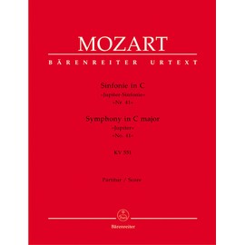 Mozart: Symphony No. 41 in C Major, K. 551 ("Jupiter Symphony") (Full Score)