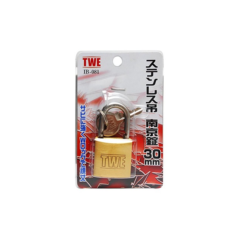 AIAI Stainless Steel Hanging Padlock IB-081