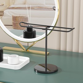 Coward Sunglasses Organizer Stand, Eyeglasses Holder Stand, Eyeglasses Display Rack, Glasses Storage Stand for Men Women Home Dresser Tabletop (Black)