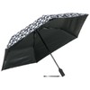 Knirps U.220 Folding Umbrella, DreyBlack