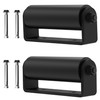 Sdstone 2Pack Slide Gate Guide Roller with C Post Welded