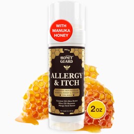 iHeartDogs Honey Guard Allergy & Itch Relief Dog Healing Balm for Paw, Nose & Skin - Hot Spot & Dry Skin Soother with Manuka Honey, Tallow, Shea Butter & Mango Seed Oil - 2oz