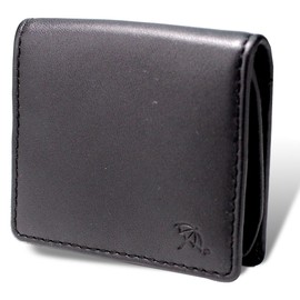 Arnold Palmer APZ-3313 Sheepskin Sheepskin Coin Purse Box, Black