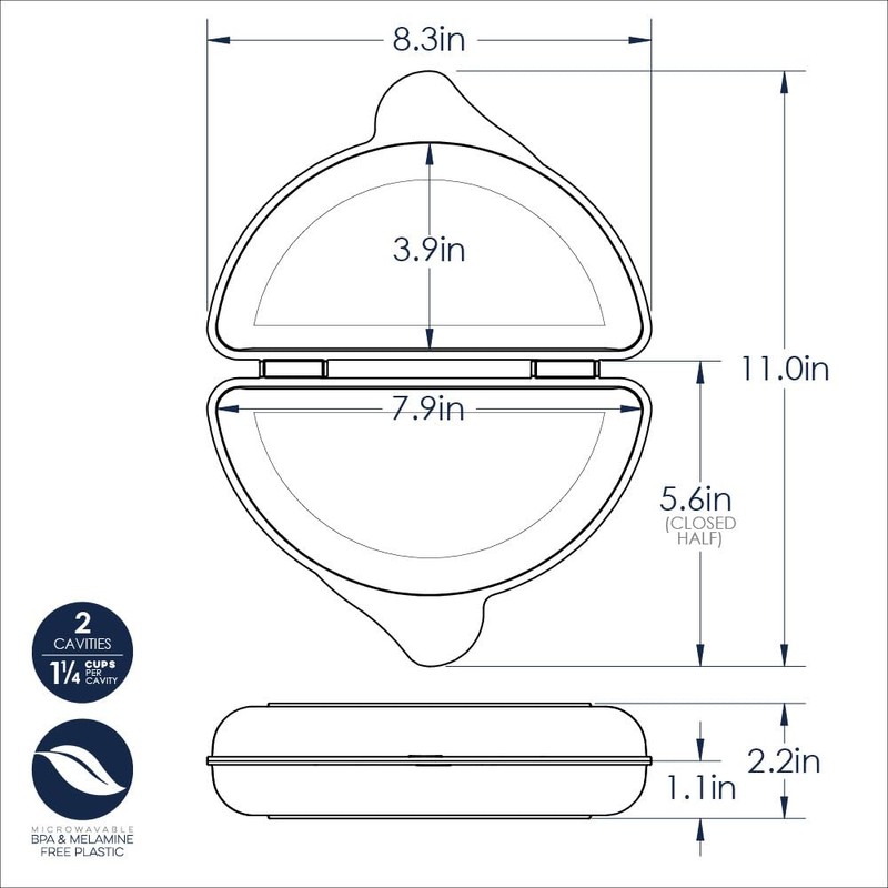 Nordic Ware Microwave Omelet Pan