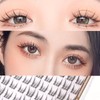 Ainubio Partial False Eyelashes, Large Capacity, Natural Point Fit Eyelash