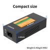 2.5Gb PoE Injector Adapter 90W, IEEE 802.3bt/at/af Compliant, Converts Non-PoE