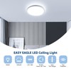 EASY EAGLE LED Ceiling Light, Flat, Round Ceiling Light, 6500