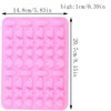 AIBOYA 50 Cavity Insect Silicone Candy Mold Butterfly Bee Snail