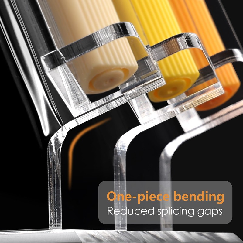 SANRUI アクリル ペンライトスタンド（8mm厚ベース・30度傾斜）ペンスタンド クリアペン立て多機能ディスプレイ 1本