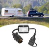Trailer Connector European 7 Pin to American 4 Pin Taillight