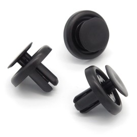 VVO Fasteners- Black Plastic Front Wheel Arch Lining & Mudguard Clips for Toyota C-HR, RAV4, (Pack of 10)
