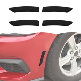 RT-TCZ Smoked Black Side Wheel Light Cover Trim Decoration Exterior Accessories for Ford Mustang 2024 2025