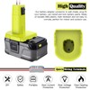 1 Packs Power Wheel Adapter for Ryobi 18V Battery Adapter