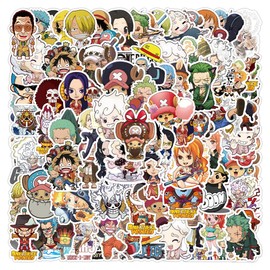 100 Pcs Cute Vinyl Anime Comic Cartoon Stickers Sticker Packs for Kindle Water Bottle Laptop Hard Hat Skateboard Trunk Suitcase CTZI