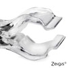 Pack of 10 Transparent Pipe Clips with Price Label Holder