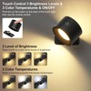 Lightess Battery Operated Wall Sconce Set of 2, 5000mAh Rechargeable