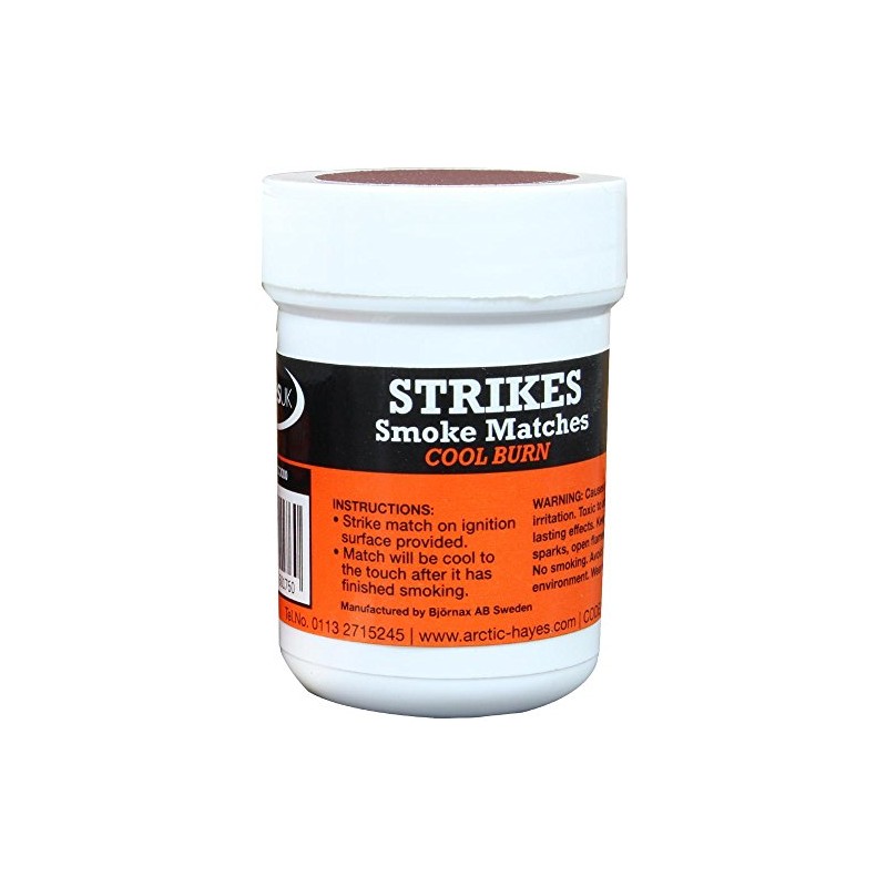 Strikes Smoke Matches TUB 25 | Accessories, 25 X Qty