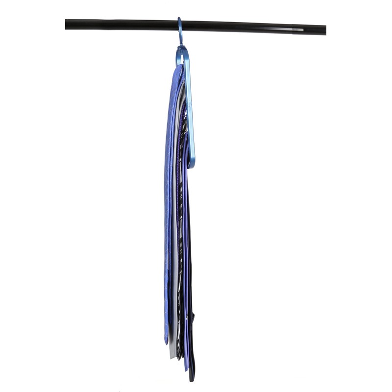 Premier Housewares Tie Organiser - Indigo, Set of 2