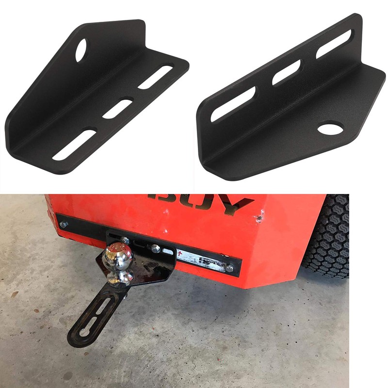 Heavy Duty Universal Zero Turn Lawn Mower Trailer Hitch Adapter