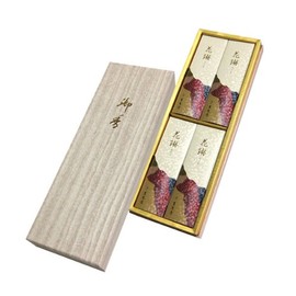 Koujudo Incense Sticks Hanamai Japanese Dress Paper Box Set of 4 Small #5001