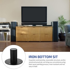 Levemolo Professional Stage Box Seat Speaker Mount Bracket for Studio Party Performance