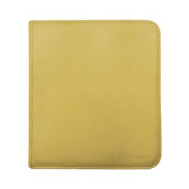 UP - 12-Pocket Zippered Pro Binder - Yellow
