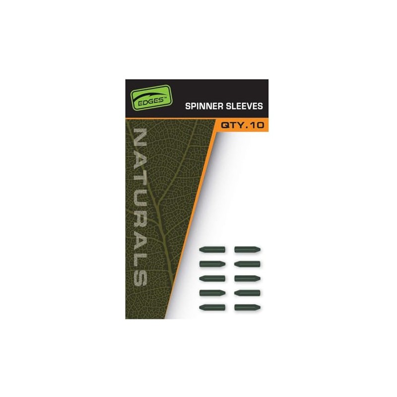 Fox Edges Naturals Spinner Sleeve - 10 Sleeves Carp Fishing
