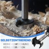 Vearter 55 mm Forstner Drill, Multi-tooth Wood Drill Bit Made
