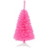 SlickBlue 36 Inch Unlit Artificial Mini Christmas Tree with Plastic